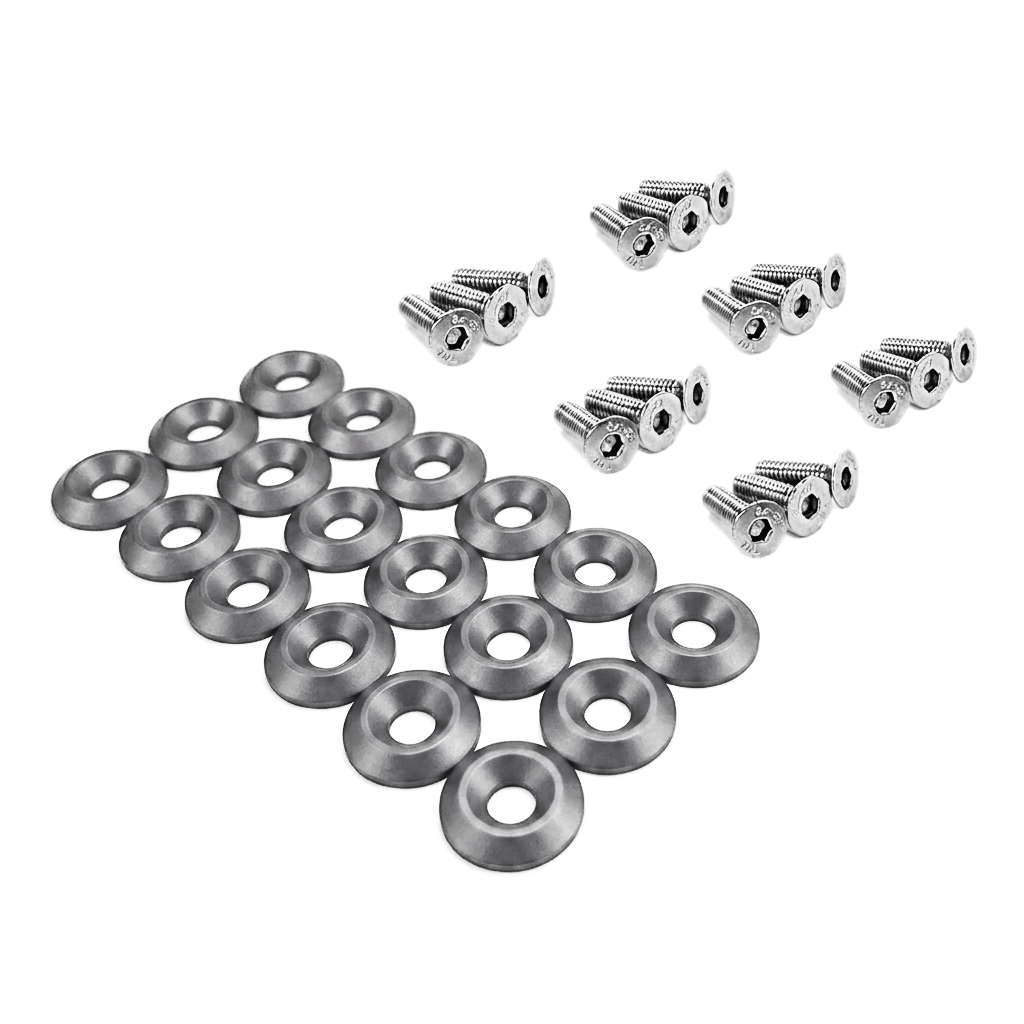 ZSPEC Fenders-Rad-Brackets-Hood-Prop-Headlights Fasteners for '05-14 S197 Ford Mustang, Stainless & Billet - ZSPEC Design LLC - Hardware Fasteners - Fastener Kit, ford, mustang, s197 - zspecdesign.com