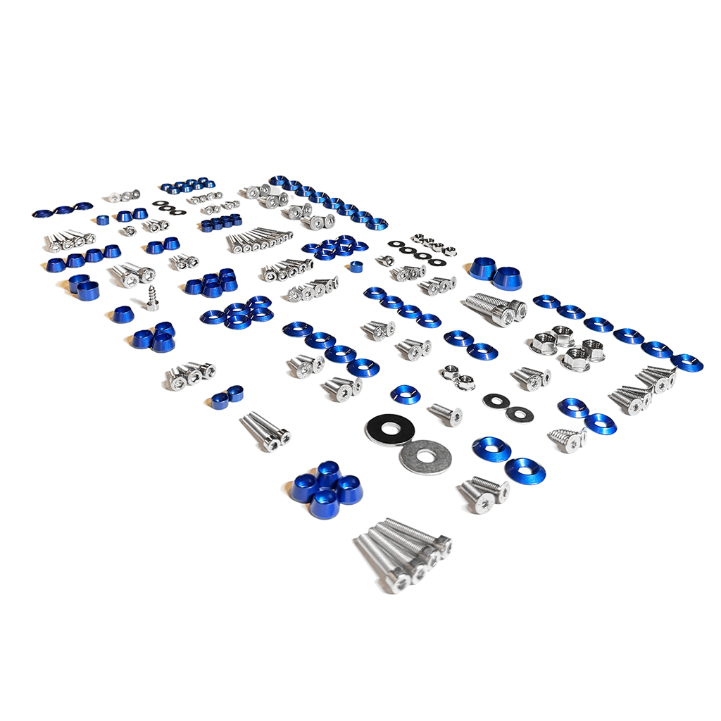 ZSPEC Stage-2 Dress Up Bolts® Fastener Kit for Ford Mustang SN95 V8, Stainless & Billet - ZSPEC Design LLC - Hardware Fasteners - Fastener Kit, ford, mustang, sn95, stage 2 - zspecdesign.com