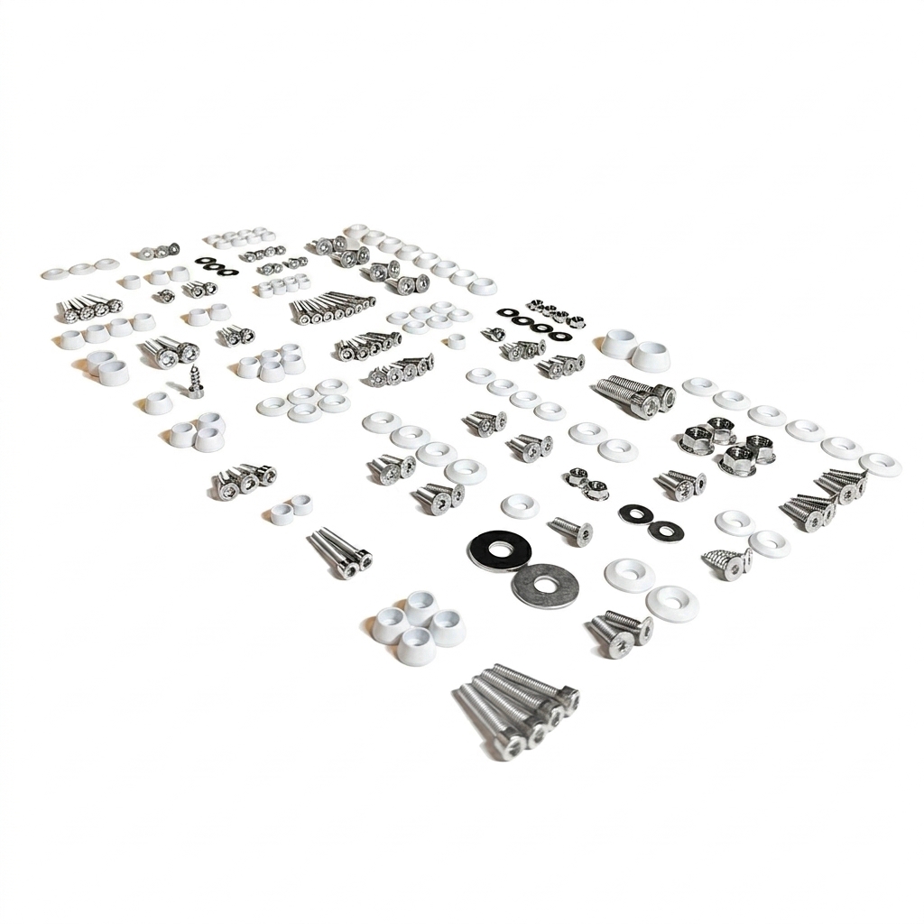 ZSPEC Stage-2 Dress Up Bolts® Fastener Kit for Ford Mustang SN95 V8, Stainless & Billet - ZSPEC Design LLC - Hardware Fasteners - Fastener Kit, ford, mustang, sn95, stage 2 - zspecdesign.com