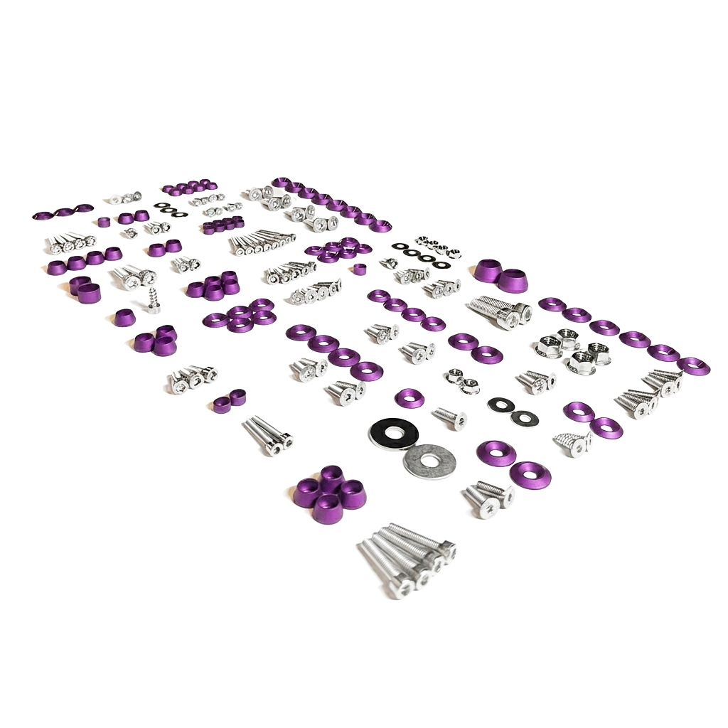 ZSPEC Stage-2 Dress Up Bolts® Fastener Kit for Ford Mustang SN95 V8, Stainless & Billet - ZSPEC Design LLC - Hardware Fasteners - Fastener Kit, ford, mustang, sn95, stage 2 - zspecdesign.com
