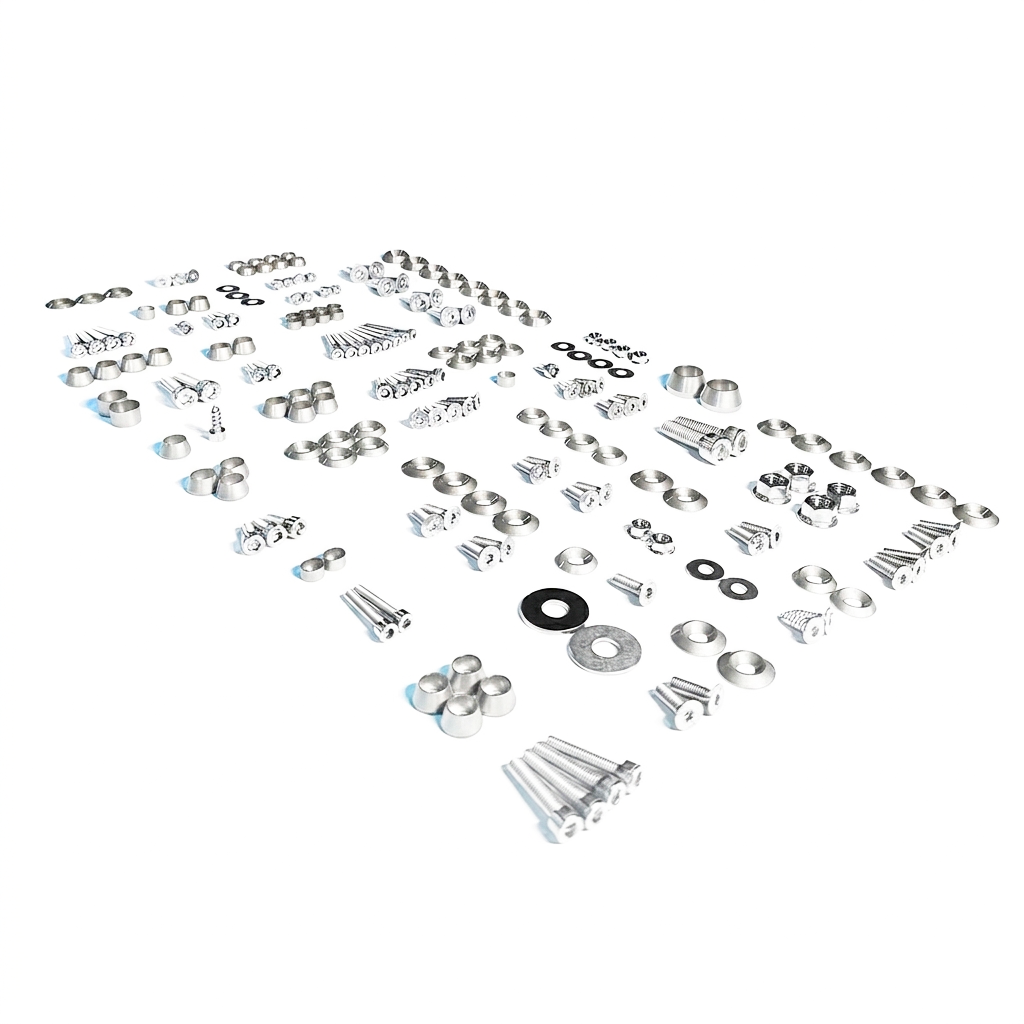 ZSPEC Stage-2 Dress Up Bolts® Fastener Kit for Ford Mustang SN95 V8, Stainless & Billet - ZSPEC Design LLC - Hardware Fasteners - Fastener Kit, ford, mustang, sn95, stage 2 - zspecdesign.com