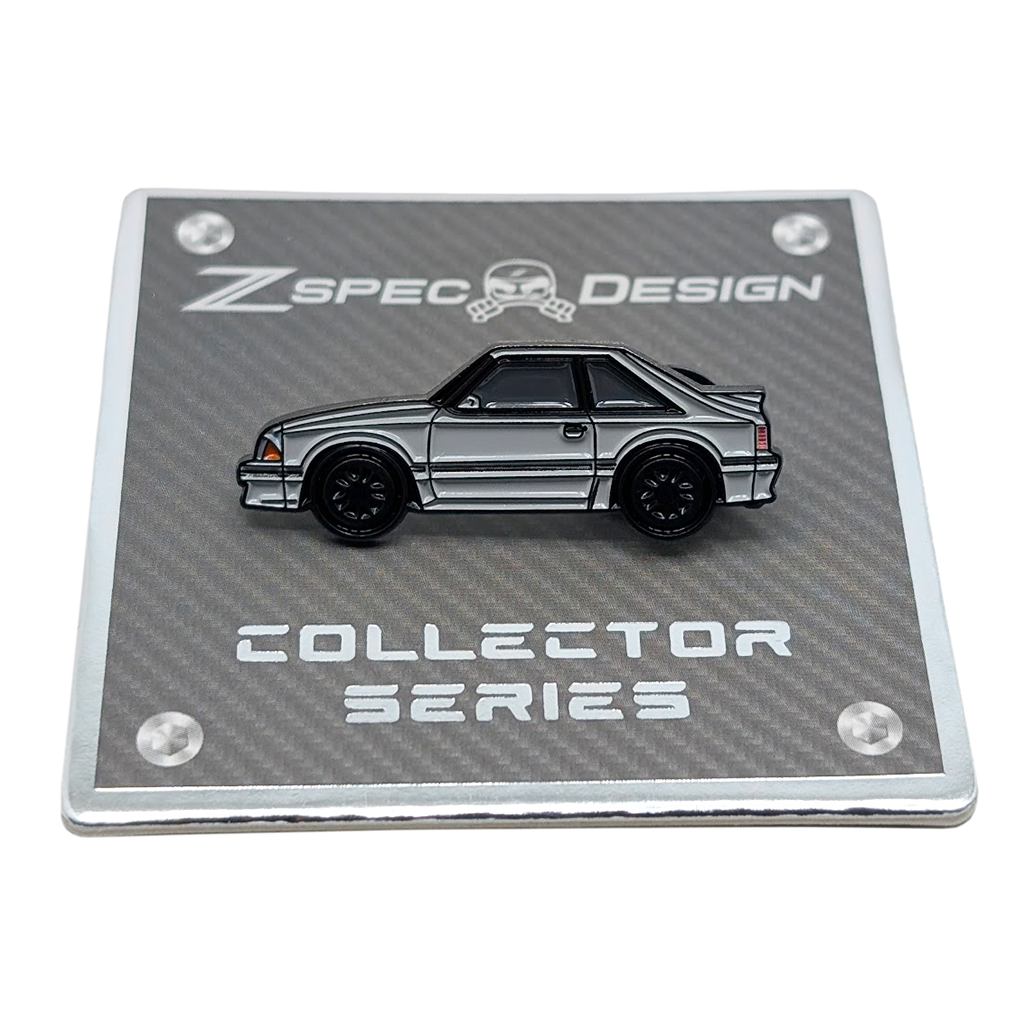 ZSPEC Collector Lapel / Hat Pin - Tribute to the Ford Mustang Fox-Body - ZSPEC Design LLC - Pin - accessory, ford, ford pin, fox, lapel, lifestyle, mustang, pin - zspecdesign.com