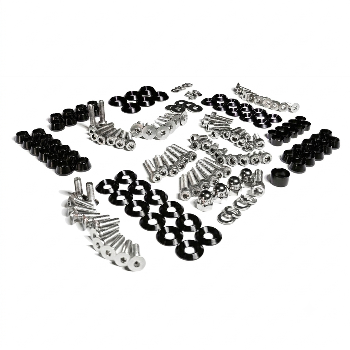 ZSPEC "Stage 2" Dress Up Bolts® Fastener Kit for '87-93 Ford Mustang V8 Fox-Body, Stainless & Billet - ZSPEC Design LLC - Hardware Fasteners - Fastener Kit, ford, fox, mustang, stage 2, v8 - zspecdesign.com