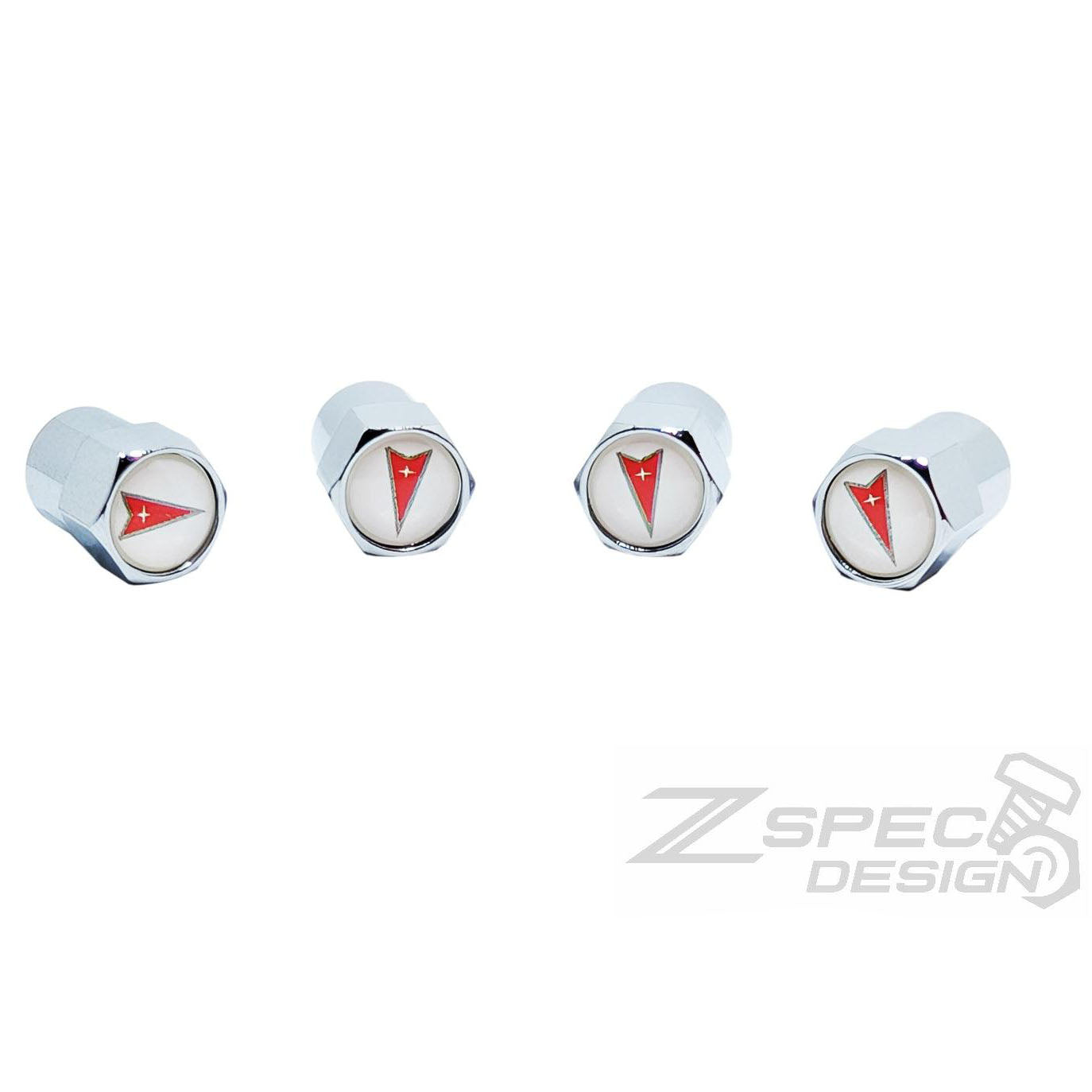Chrome Valve Stem Tire Caps, Pontiac Style | ZSPEC Design LLC
Tires Wheels Rims Upgrade Dress Up Hardware Car Show Ready Engine Bay Headlights Brackets