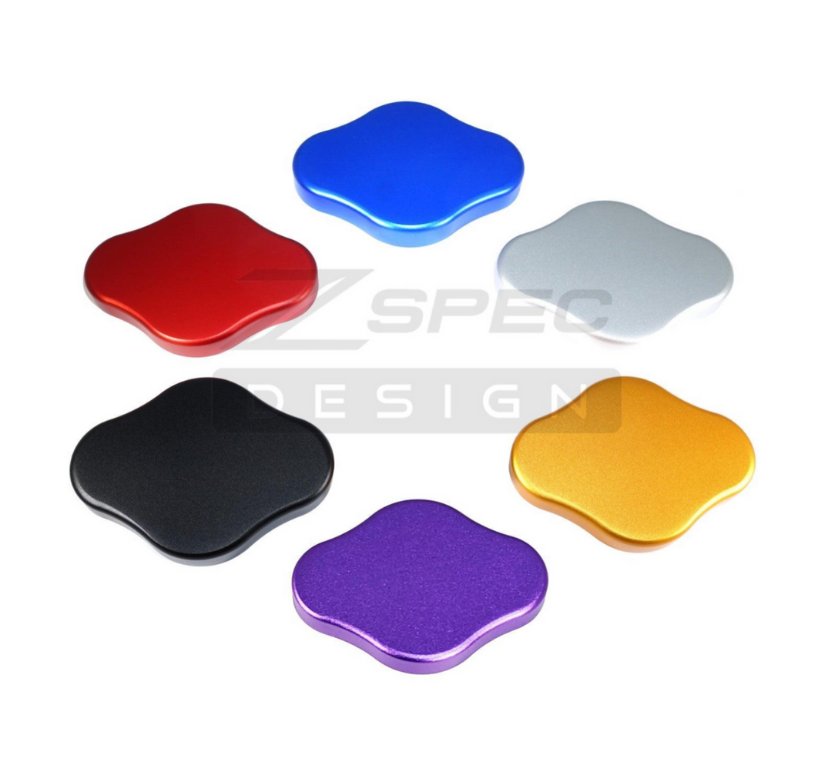 ZSPEC Billet Radiator Cap Cover for 2014-2021 Nissan Titan, All Trims - ZSPEC Design LLC - Hardware Fasteners - accessory, cap, diesel, nissan, radiator cap cover, reservoir cap cover, titan, xd - zspecdesign.com