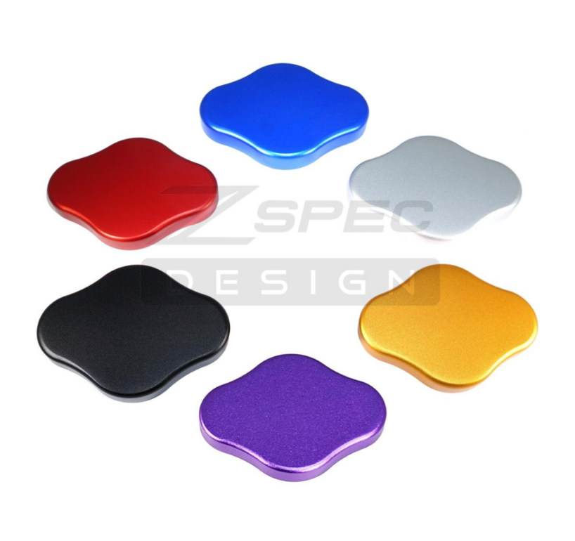 ZSPEC Billet Radiator Cap Cover for '09-20 Nissan 370z Z34 - ZSPEC Design LLC - Hardware Fasteners - 370z, accessory, cap, nissan, radiator cap cover, reservoir cap cover, z34 - zspecdesign.com