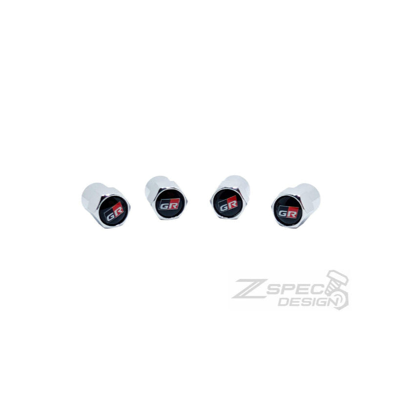 Chrome Valve Stem Tire Caps, "GR" Style, Corolla Supra | ZSPEC Design
Tires Wheels Rims Upgrade Dress Up Hardware Car Show Engine Bay Headlights Brackets