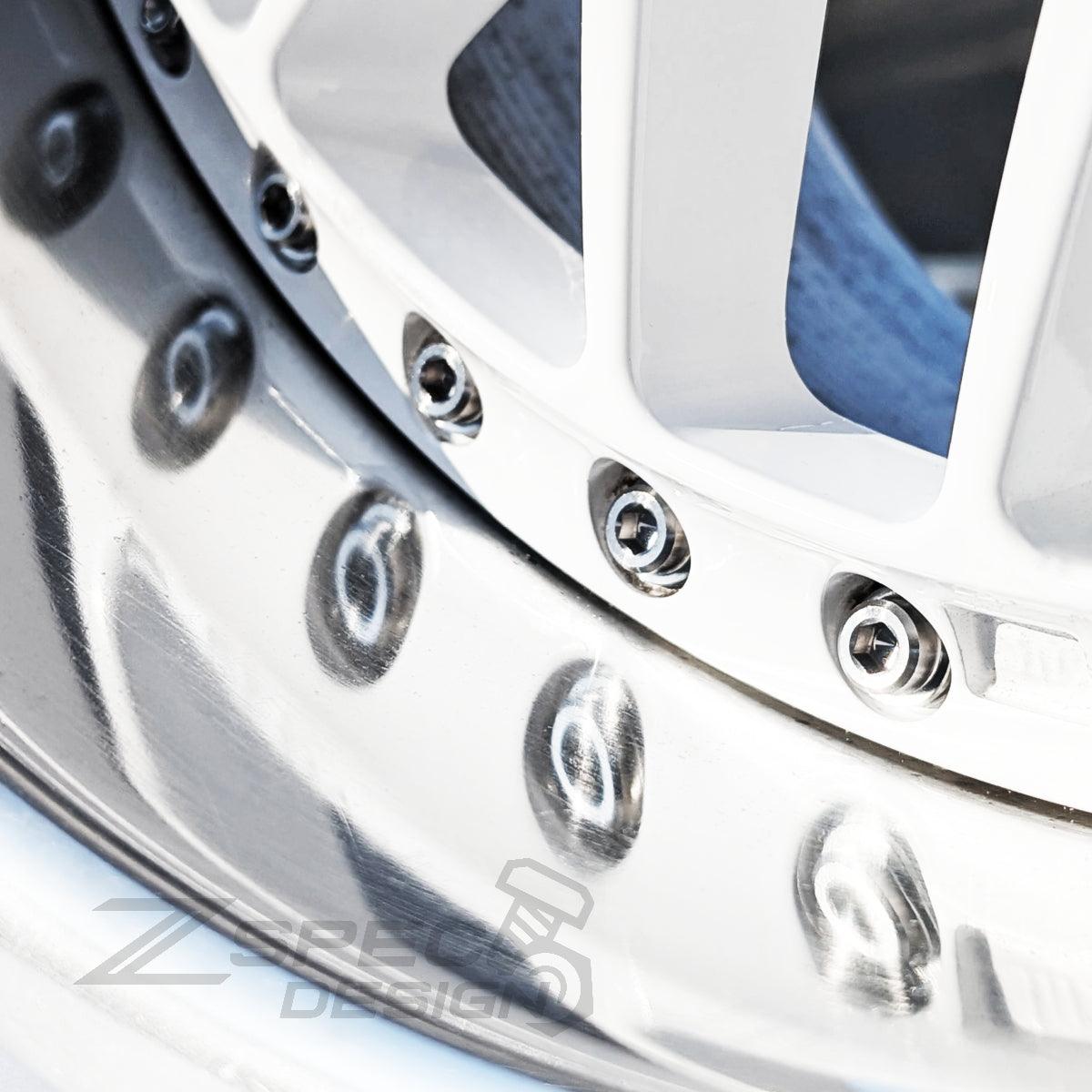 ZSPEC M7-1.0x32mm 3-Piece Wheel Assembly Bolt, Titanium Grade-5
PVD Finishes. Fits many BBS, OZ, Work, Volk and others.