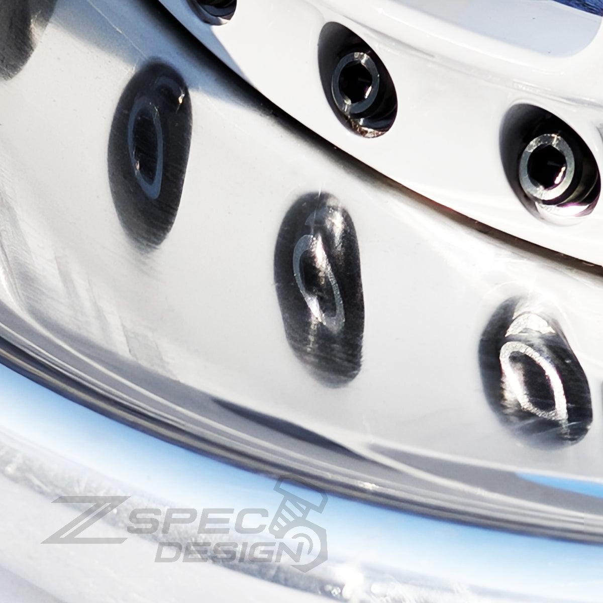 ZSPEC M7-1.0x32mm 3-Piece Wheel Assembly Bolt, Titanium Grade-5
PVD Finishes. Fits many BBS, OZ, Work, Volk and others.