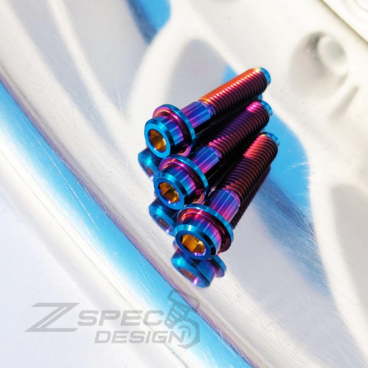 ZSPEC M7-1.0x32mm 3-Piece Wheel Assembly Bolt, Titanium Grade-5
PVD Finishes. Fits many BBS, OZ, Work, Volk and others.