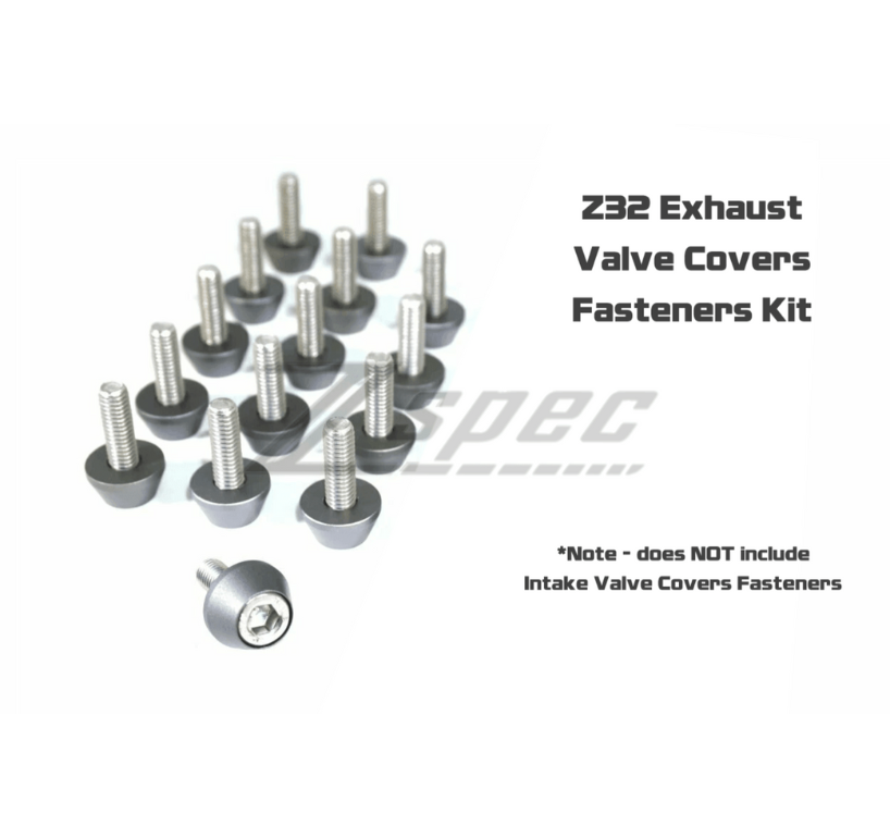 ZSPEC Exhaust Valve Covers Fastener Kit for '90-99 Nissan Z32 300zx, Stainless/Billlet - ZSPEC Design LLC - Hardware Fasteners - 300zx, Fastener Kit, nissan, valve, z32 - zspecdesign.com