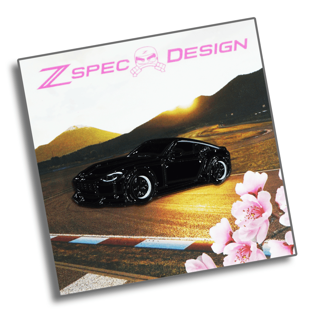 Nissan Z (RZ34) Enamel Collector Pin (Multiple Colors) - ZSPEC Design - ZSPEC Design LLC - Collectibles - accessory, bob sharp, bsr, lapel, lifestyle, nissan, nissan pin, pin, race car pin, RZ34, Z - zspecdesign.com
