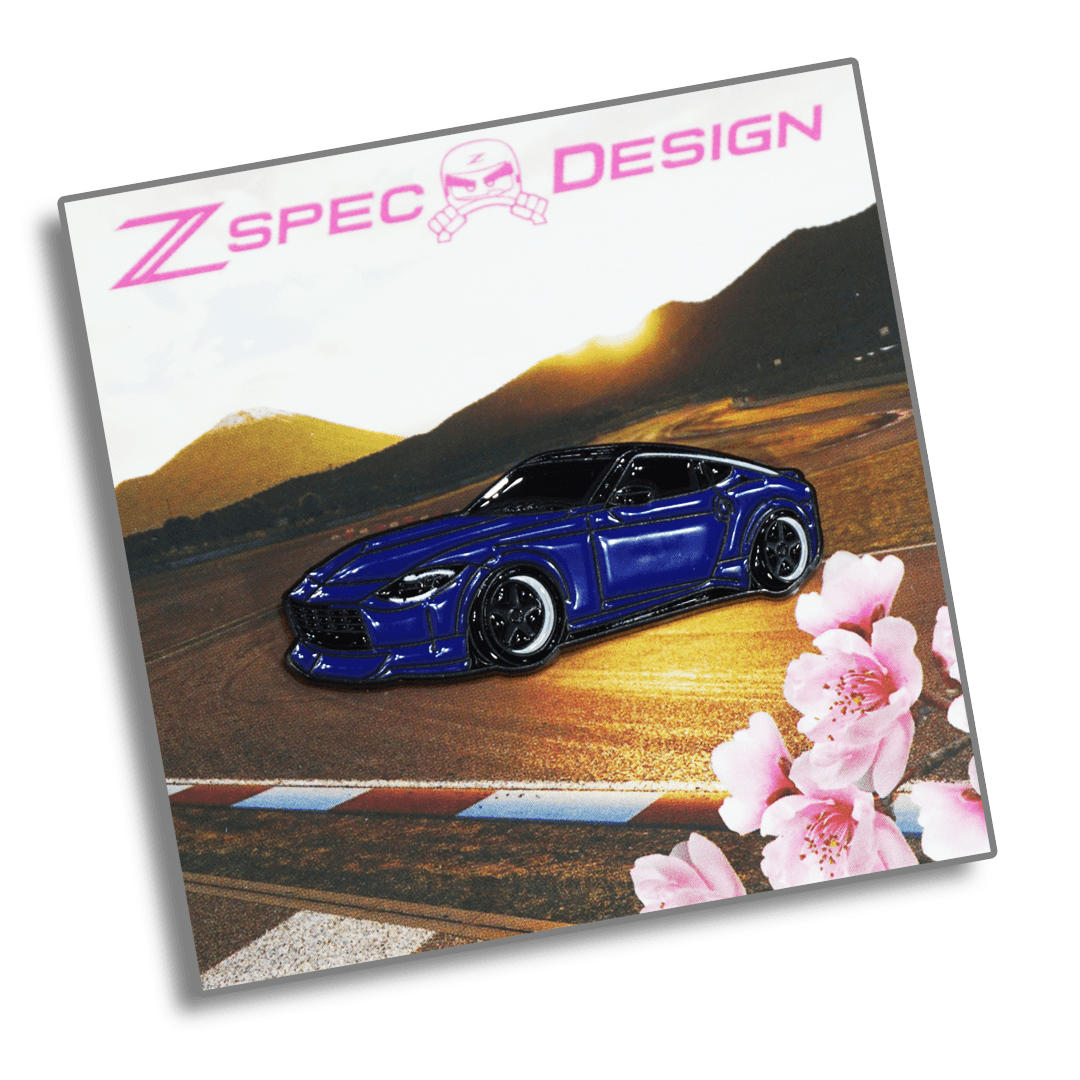 Nissan Z (RZ34) Enamel Collector Pin (Multiple Colors) - ZSPEC Design - ZSPEC Design LLC - Collectibles - accessory, bob sharp, bsr, lapel, lifestyle, nissan, nissan pin, pin, race car pin, RZ34, Z - zspecdesign.com