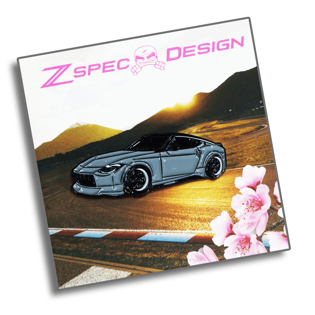 Nissan Z (RZ34) Enamel Collector Pin (Multiple Colors) - ZSPEC Design - ZSPEC Design LLC - Collectibles - accessory, bob sharp, bsr, lapel, lifestyle, nissan, nissan pin, pin, race car pin, RZ34, Z - zspecdesign.com