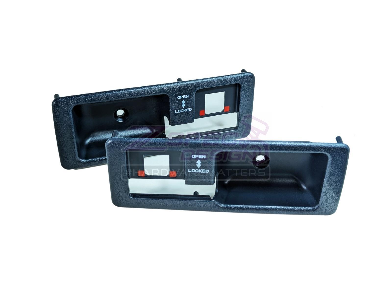 ZSPEC T-Top Handle Finisher Sets, Nissan 300zx Z31 - Bezels Only (no Buttons) - ZSPEC Design LLC - Hardware Fasteners - locking, nisssan, t-top, z31, z31 t-top - zspecdesign.com