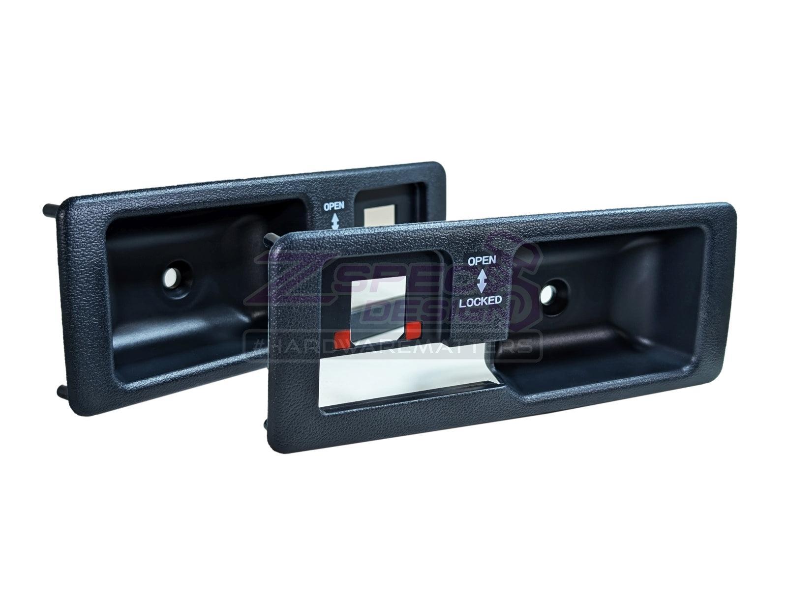 ZSPEC T-Top Handle Finisher Sets, Nissan 300zx Z31 - Bezels Only (no Buttons) - ZSPEC Design LLC - Hardware Fasteners - locking, nisssan, t-top, z31, z31 t-top - zspecdesign.com