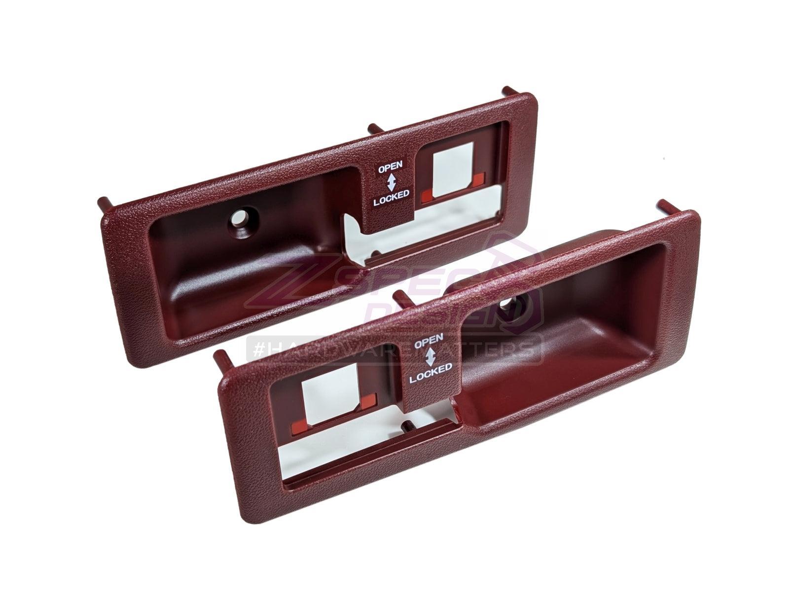ZSPEC T-Top Handle Finisher Sets, Nissan 300zx Z31 - Bezels Only (no Buttons) - ZSPEC Design LLC - Hardware Fasteners - locking, nisssan, t-top, z31, z31 t-top - zspecdesign.com