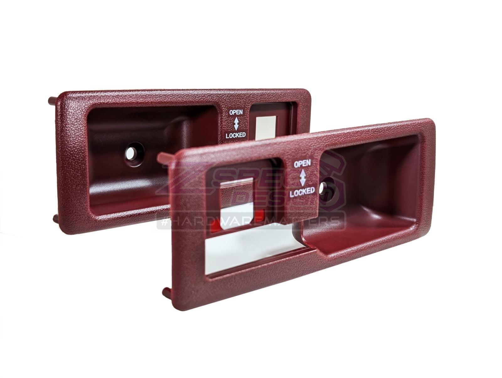 ZSPEC T-Top Handle Finisher Sets, Nissan 300zx Z31 - Bezels Only (no Buttons) - ZSPEC Design LLC - Hardware Fasteners - locking, nisssan, t-top, z31, z31 t-top - zspecdesign.com