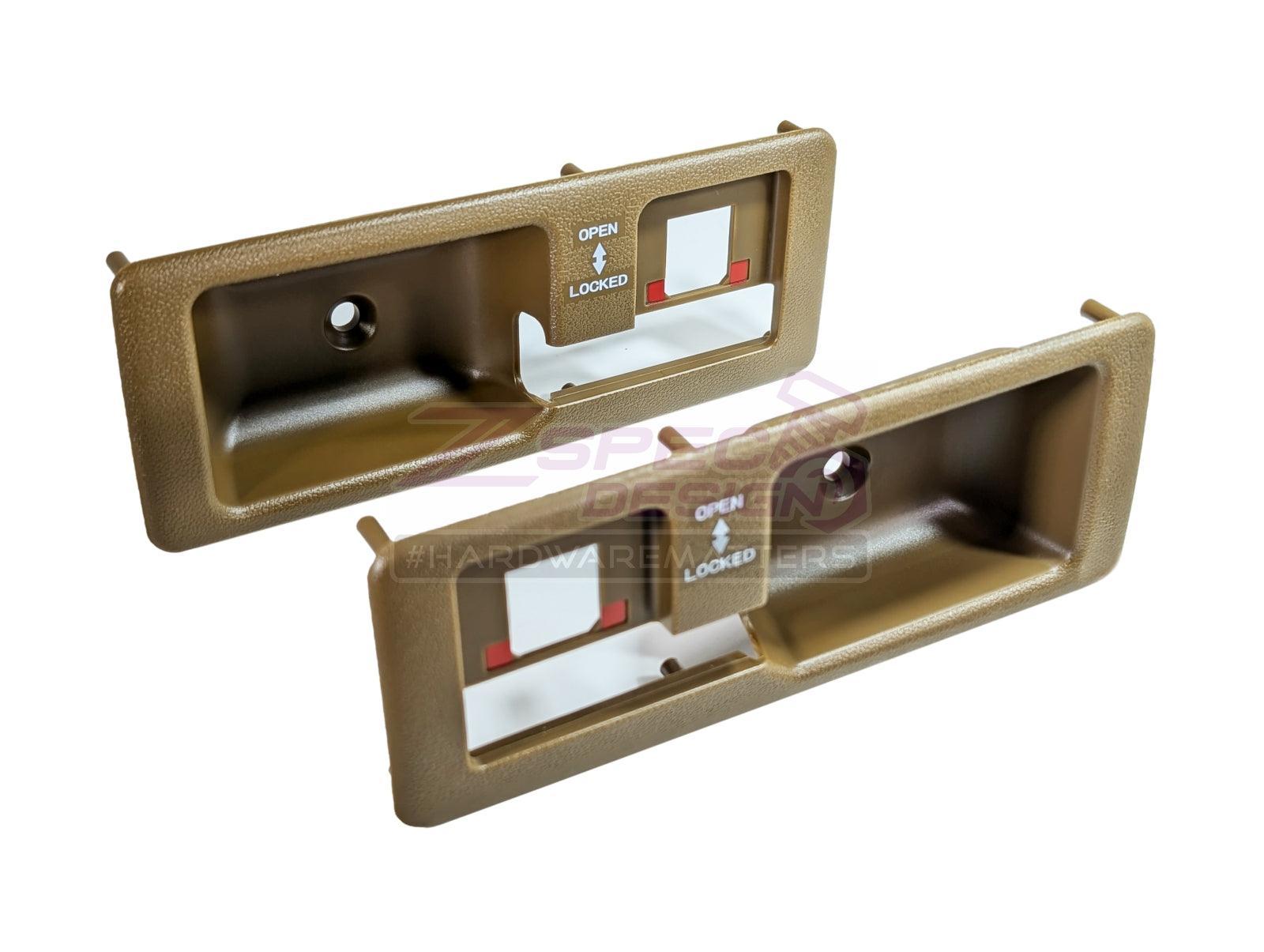 ZSPEC T-Top Handle Finisher Sets, Nissan 300zx Z31 - Bezels Only (no Buttons) - ZSPEC Design LLC - Hardware Fasteners - locking, nisssan, t-top, z31, z31 t-top - zspecdesign.com