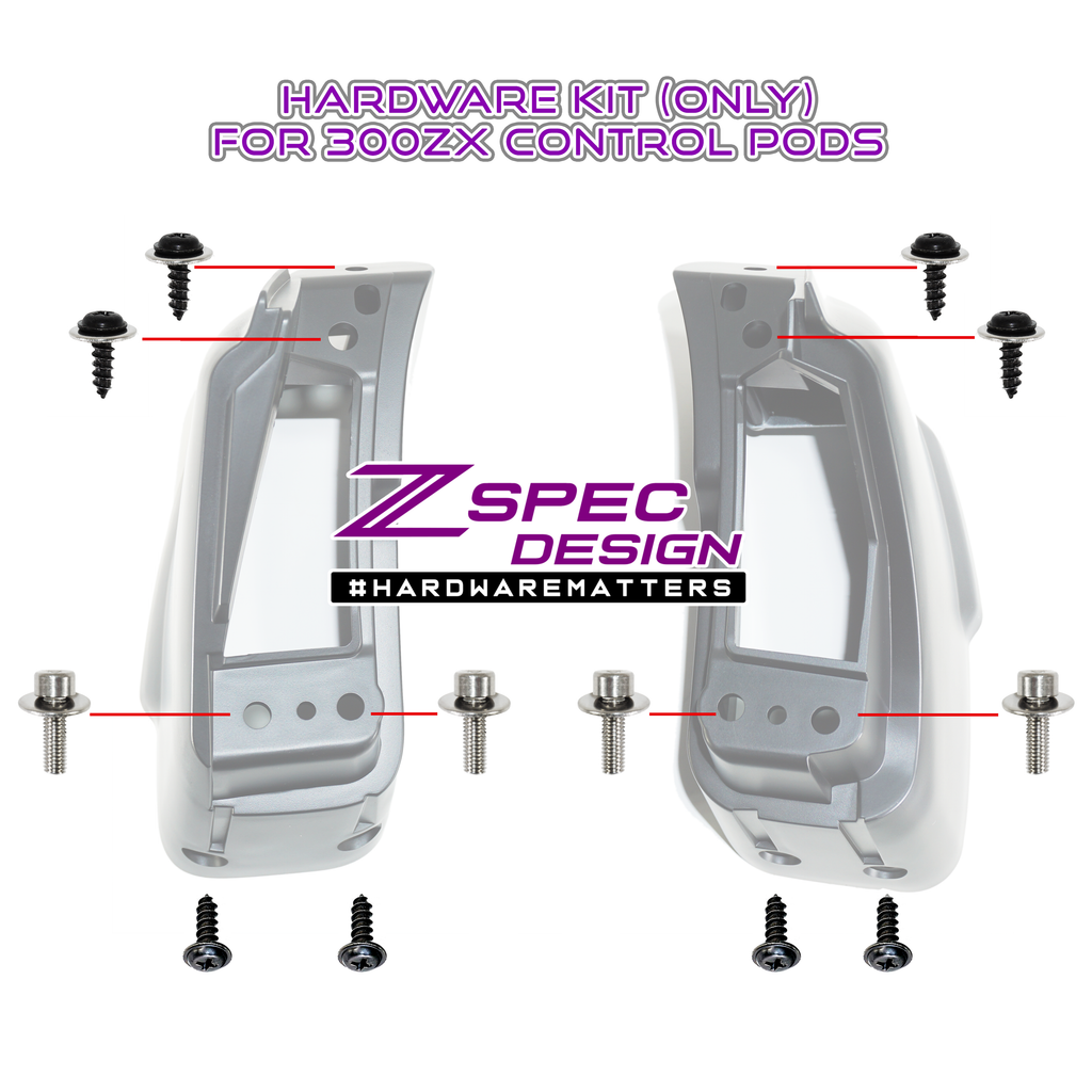 梅子/5 ZSPEC Interior Screws for Nissan vehicles - Z32 300zx & other cars