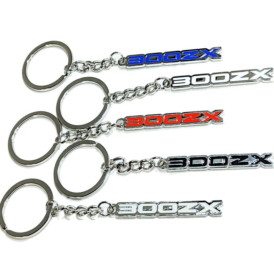 ZSPEC "300zx" Z32 Style keychain - several colors available - ZSPEC Design LLC - Keychains - 300zx, accessory, keychain, lifestyle, nissan, z32 - zspecdesign.com