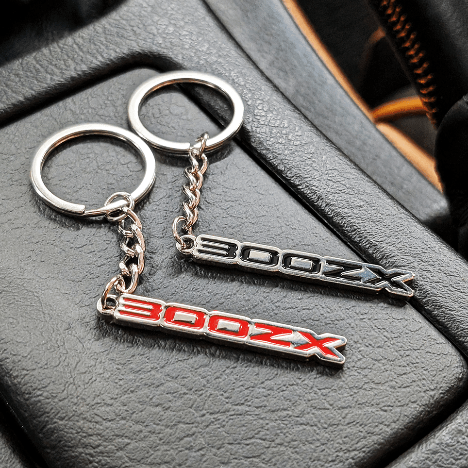 ZSPEC "300zx" Z32 Style keychain - several colors available - ZSPEC Design LLC - Keychains - 300zx, accessory, keychain, lifestyle, nissan, z32 - zspecdesign.com