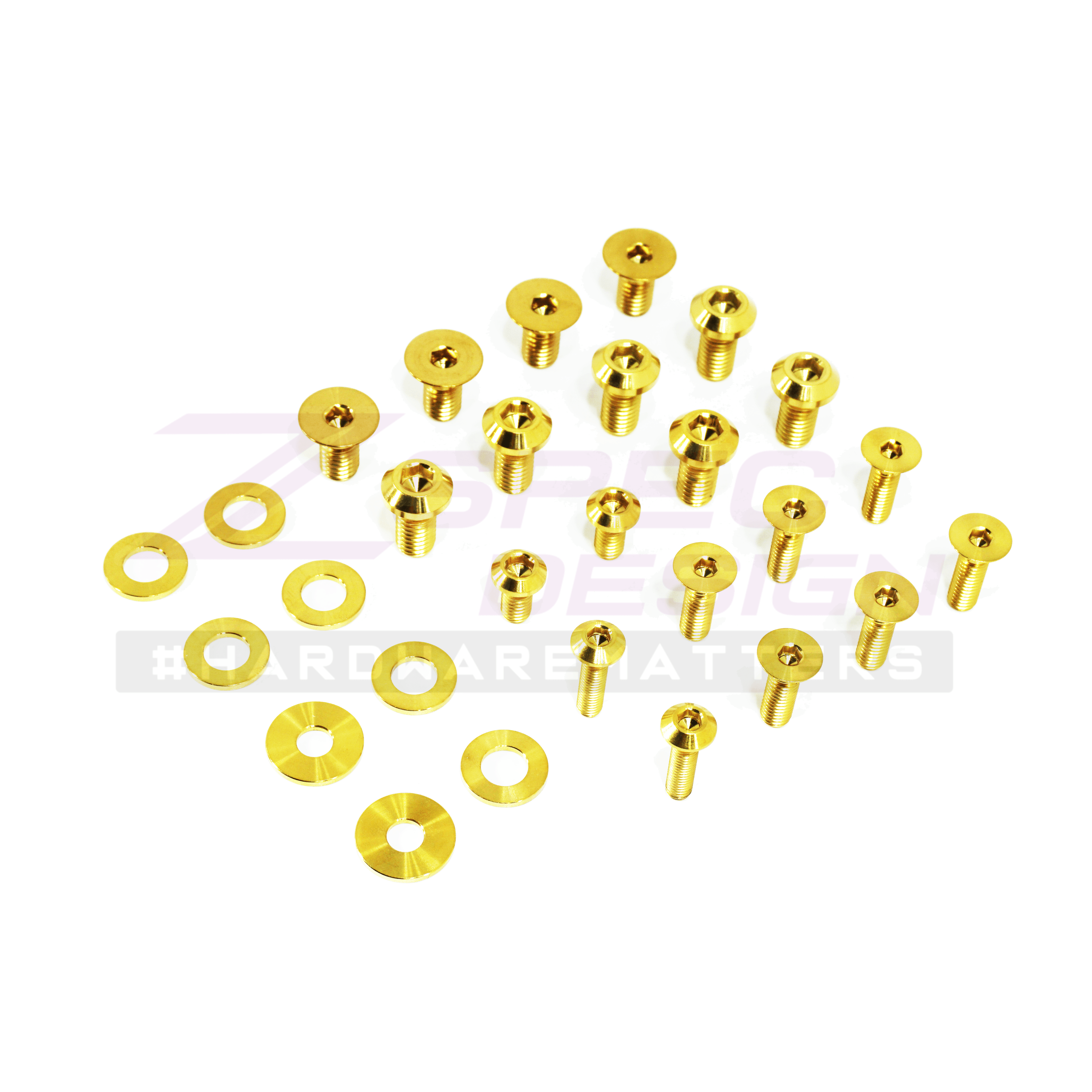 ZSPEC Dress Up Bolts® Fastener Kit, Door Jams Area for Nissan Z34 370z, Titanium - ZSPEC Design LLC - Hardware Fasteners - 370z, door, door jam, Fastener Kit, nissan, z34 - zspecdesign.com