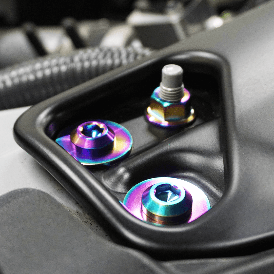 ZSPEC Strut Brace Fasteners for Nissan 370z, M10-1.25 Hardware, Titanium - ZSPEC Design LLC - Hardware Fasteners - 370z, Fastener Kit, m10, nissan, titanium - zspecdesign.com