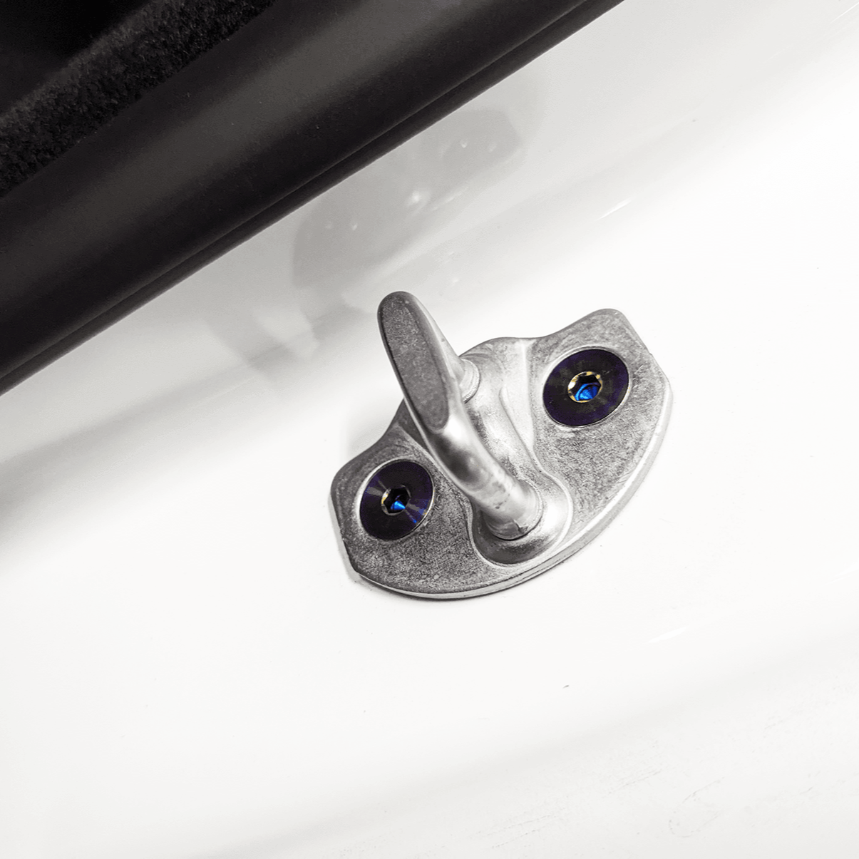 ZSPEC Door-Jams Fastener Kit, Strikers & Latches, for Tesla Model 3 & Y, Grade-5 Titanium - ZSPEC Design LLC - Hardware Fasteners - door jam, Fastener Kit, model 3, model3, tesla, Washer Color - zspecdesign.com