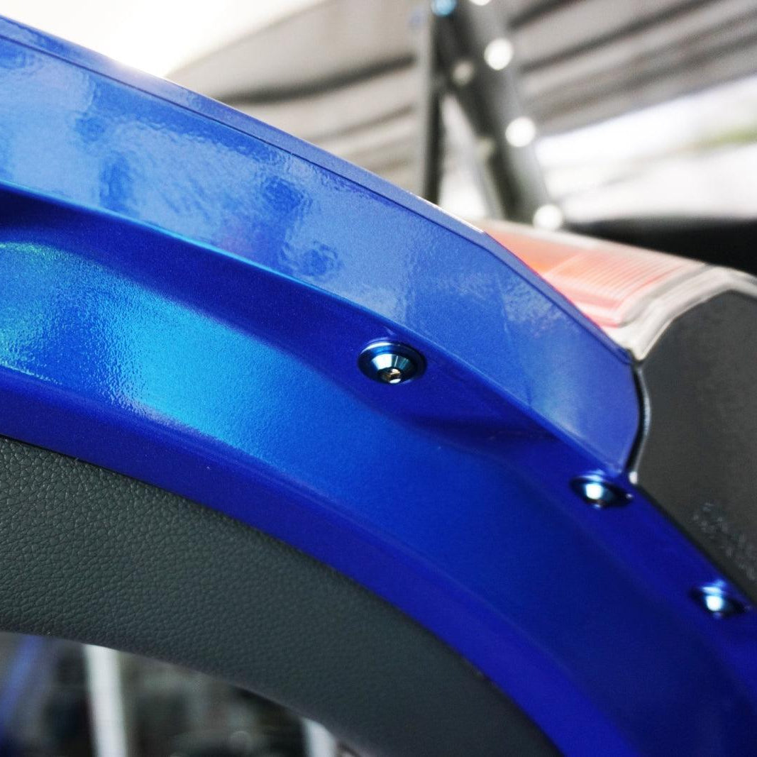 ZSPEC Dress Up Bolts® Trunk Fastener Kit for the Civic FK8 Type R, Titanium - ZSPEC Design LLC - Hardware Fasteners - civic, Fastener Kit, honda, si, type r - zspecdesign.com