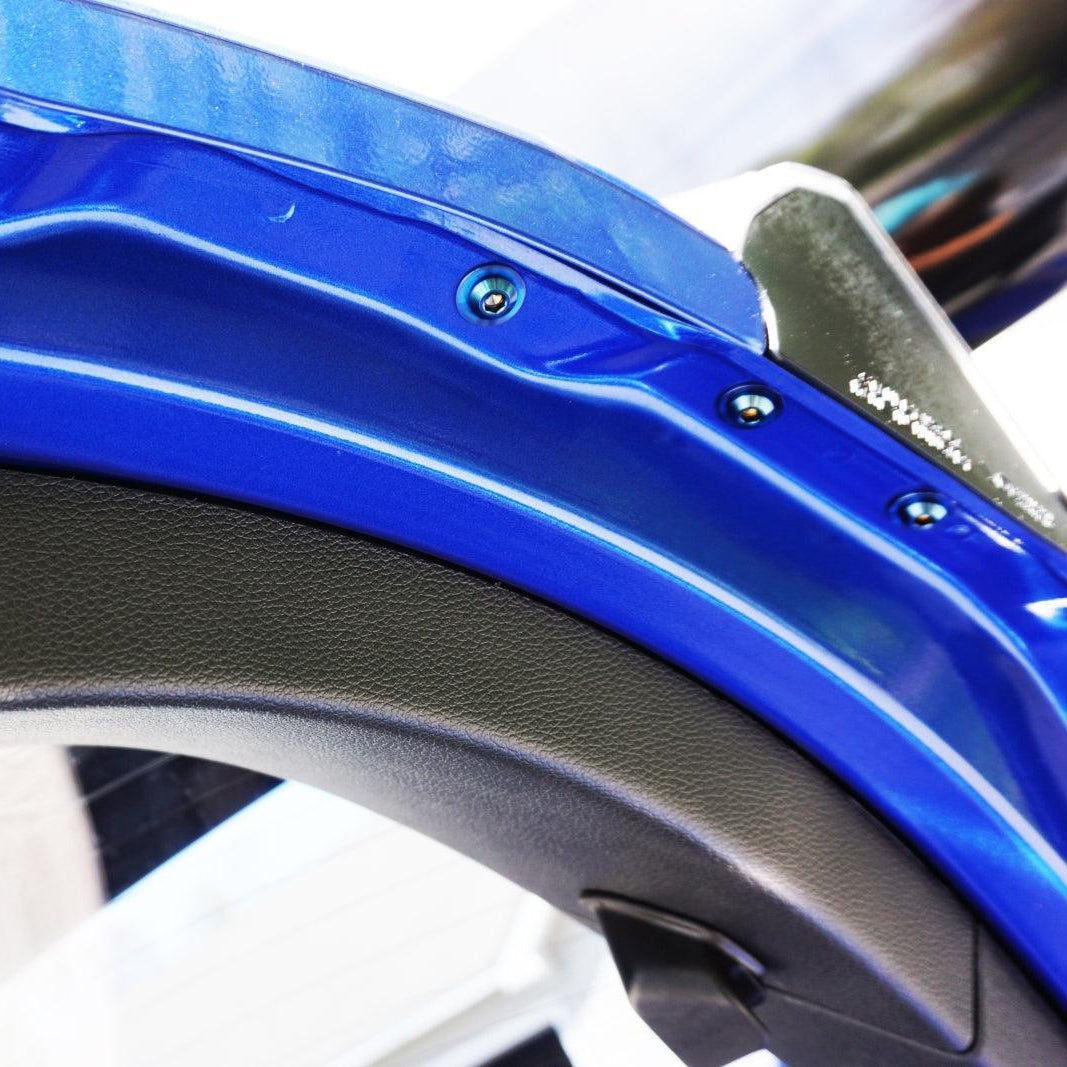 ZSPEC Dress Up Bolts® Trunk Fastener Kit for the Civic FK8 Type R, Titanium - ZSPEC Design LLC - Hardware Fasteners - civic, Fastener Kit, honda, si, type r - zspecdesign.com