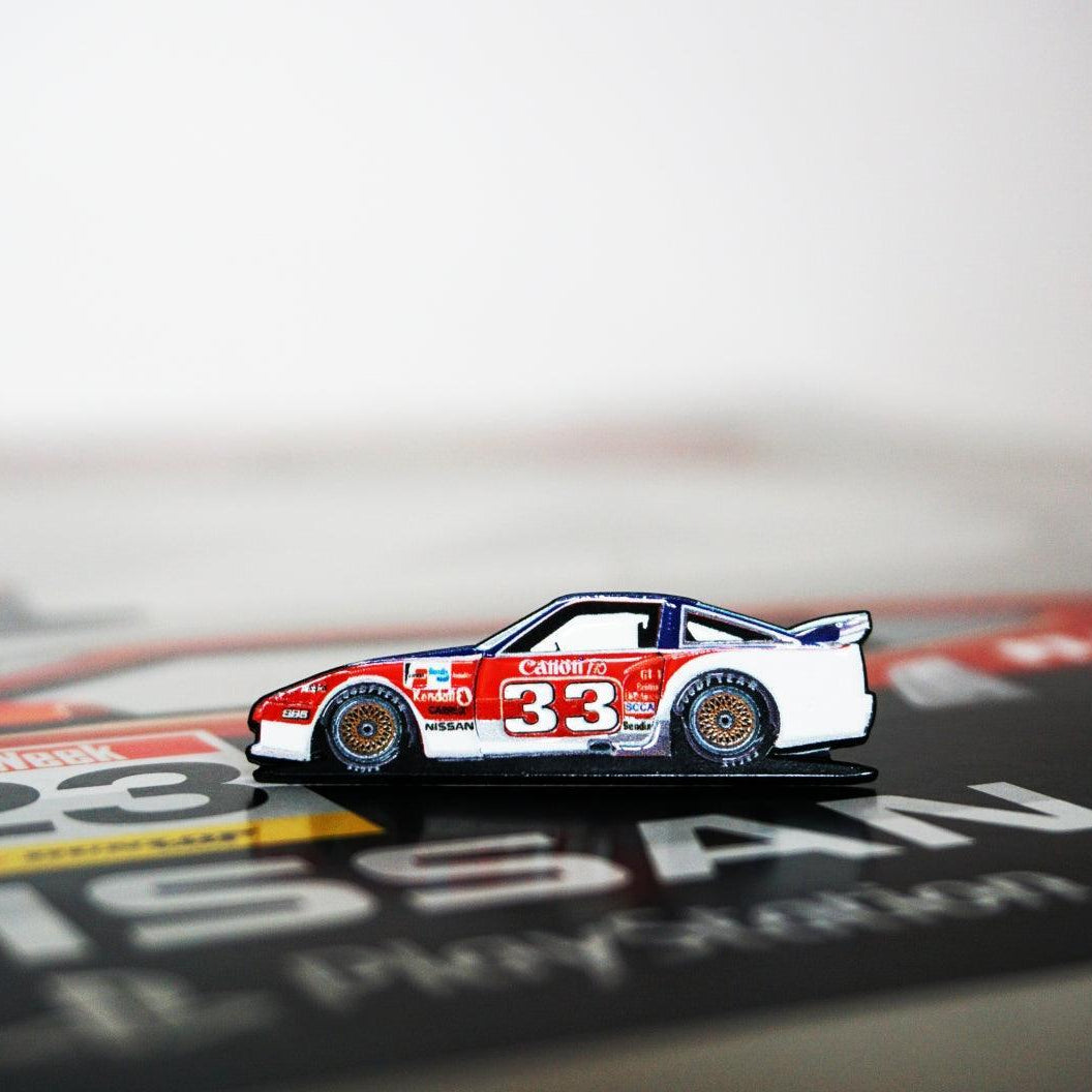Nissan 300zx Z31 BSR Newman Race Car Collector Lapel/Hat Pin - ZSPEC Design LLC - Hardware Fasteners - accessory, bob sharp, bsr, lapel, lifestyle, nissan, nissan pin, pin, race car pin, Z - zspecdesign.com