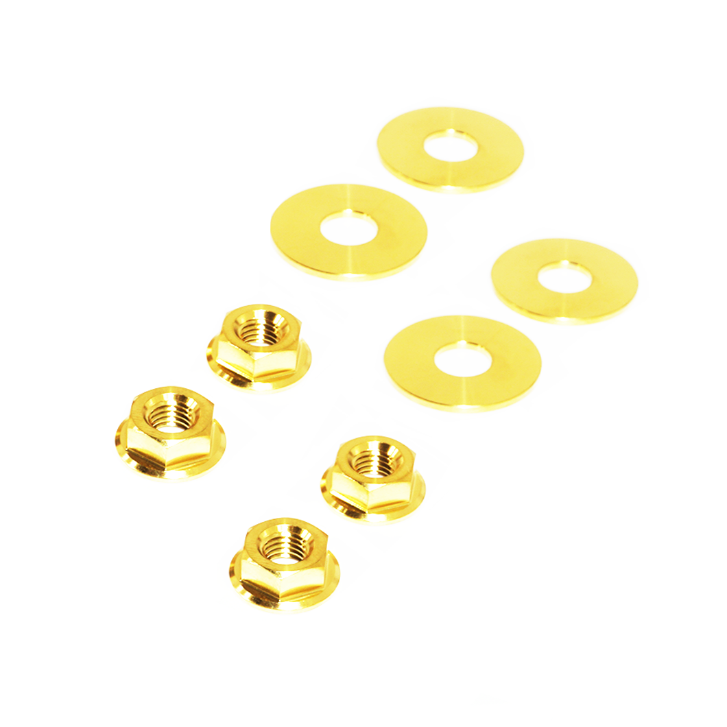 ZSPEC Hood & Hood Struts Hardware Kit for Audi A7 4G8, Titanium Grade-5 Dress Up Bolts Fasteners Washers Fittings