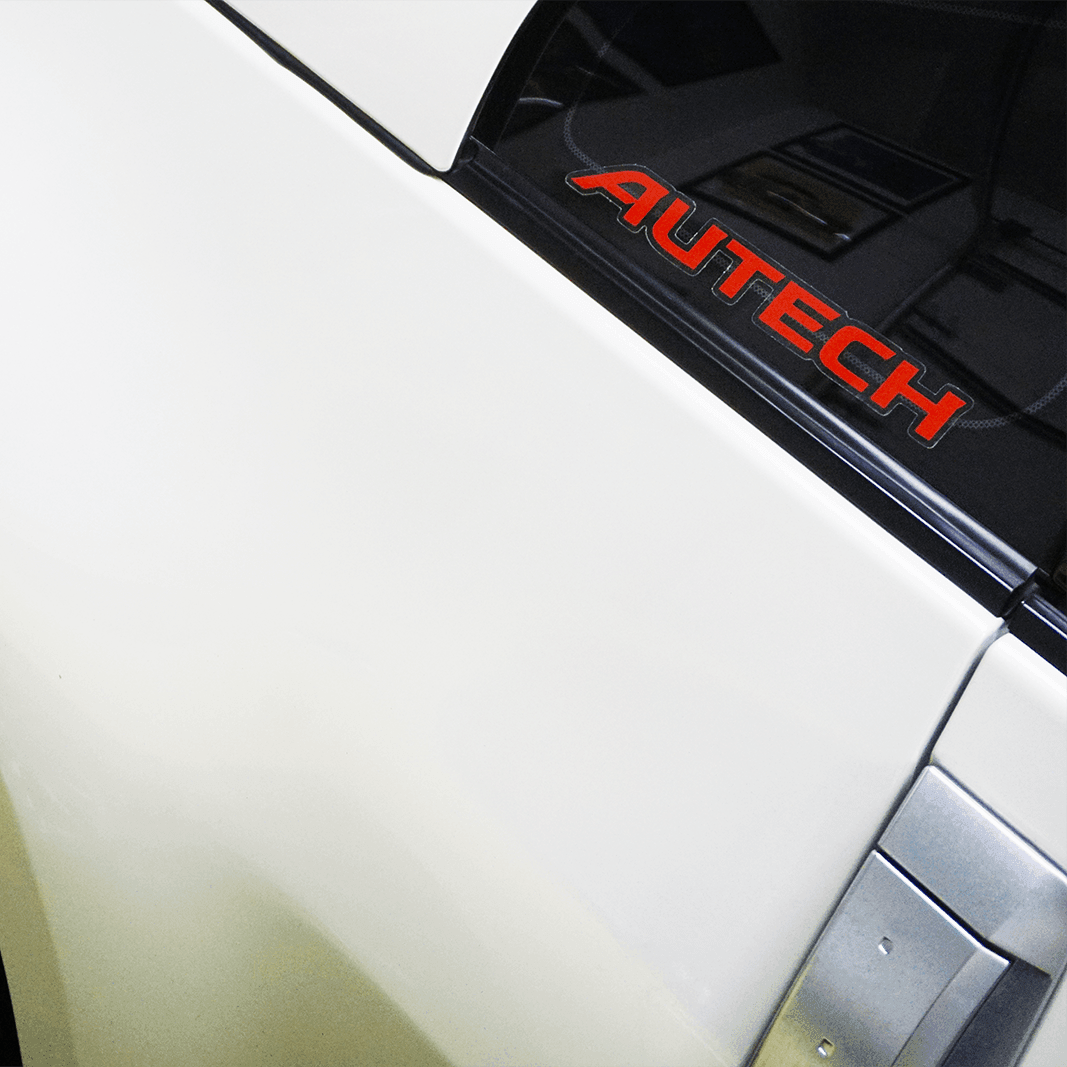 Clear-Vinyl Printed Autech Sticker Decal, 1" x 7.7" - ZSPEC Design LLC - Decals - 350z, 370z, autech, Decal, lifestyle, nissan, sticker - zspecdesign.com