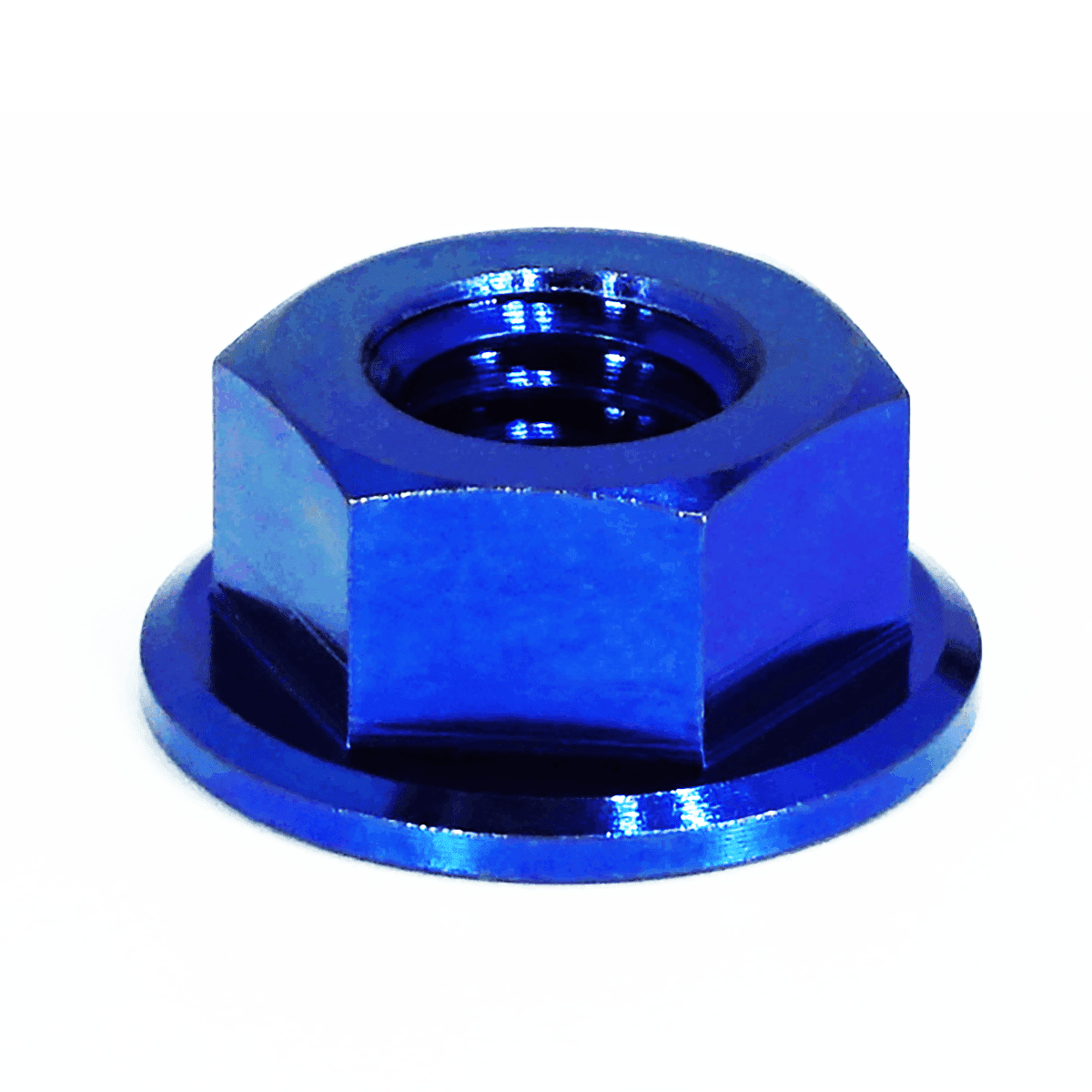 ZSPEC M10-1.5 Metric Flare Nuts, Titanium Grade-5, Sold Per Nut - ZSPEC Design LLC - Hardware Fasteners - Dress Up Bolt, flare, m10, nut, titanium - zspecdesign.com