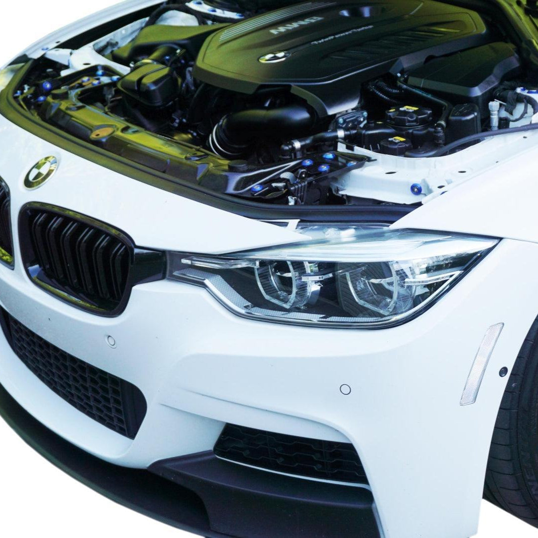 ZSPEC "Stage 1" Dress Up Bolts® Fastener Kit for '14-18 BMW 340i F34 3.0T, Stainless & Billet - ZSPEC Design LLC - Hardware Fasteners - 435i, bmw, F32, Fastener Kit, stage 1 - zspecdesign.com