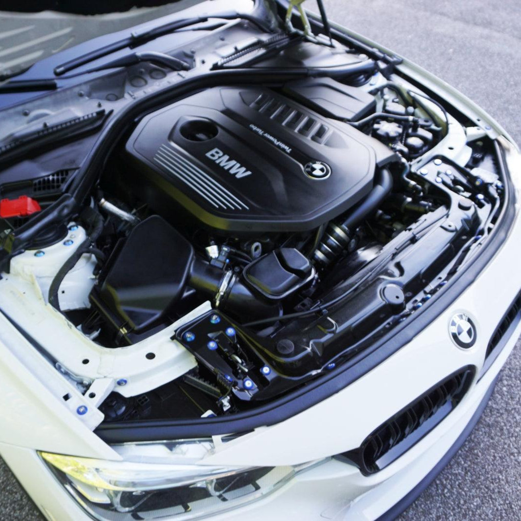 ZSPEC "Stage 1" Dress Up Bolts® Fastener Kit for '14-18 BMW 340i F34 3.0T, Stainless & Billet - ZSPEC Design LLC - Hardware Fasteners - 435i, bmw, F32, Fastener Kit, stage 1 - zspecdesign.com