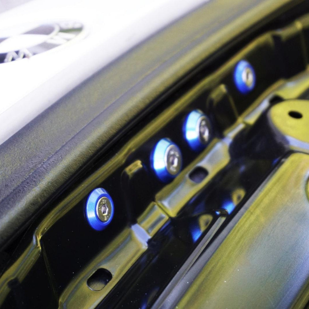 ZSPEC "Stage 1" Dress Up Bolts® Fastener Kit for '14-18 BMW 340i F34 3.0T, Stainless & Billet - ZSPEC Design LLC - Hardware Fasteners - 435i, bmw, F32, Fastener Kit, stage 1 - zspecdesign.com