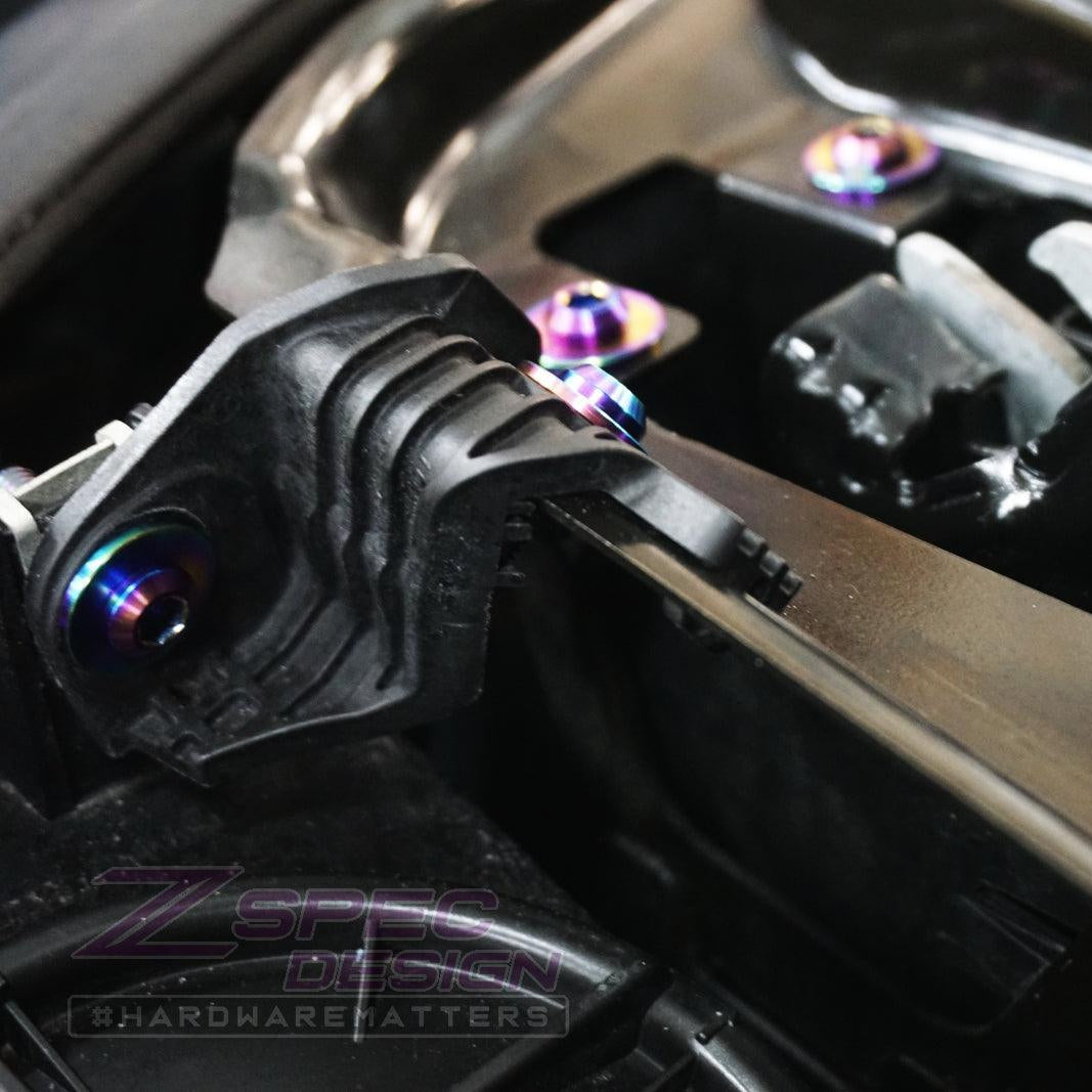 ZSPEC "Stage 2" Dress Up Bolts® Fastener Kit for '14-18 BMW 340i F34 3.0T, Titanium - ZSPEC Design LLC - Hardware Fasteners - 435i, bmw, F32, Fastener Kit, stage 2 - zspecdesign.com