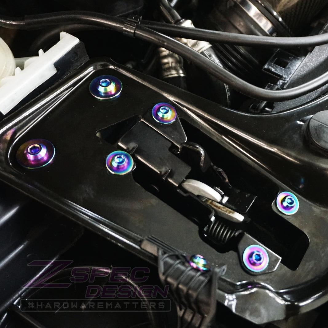 ZSPEC "Stage 1" Dress Up Bolts® Fastener Kit for '14-18 BMW 340i F34 3.0T, Titanium - ZSPEC Design LLC - Hardware Fasteners - 435i, bmw, F32, Fastener Kit, stage 1 - zspecdesign.com