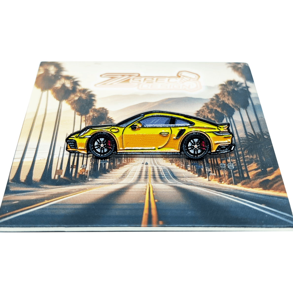 ZSPEC Collector Lapel / Hat Pin - Tribute to the 911 Porsche GT2 Sports Car - ZSPEC Design LLC - Pin - 911, accessory, lapel, lifestyle, pin, porsche, porsche pin - zspecdesign.com