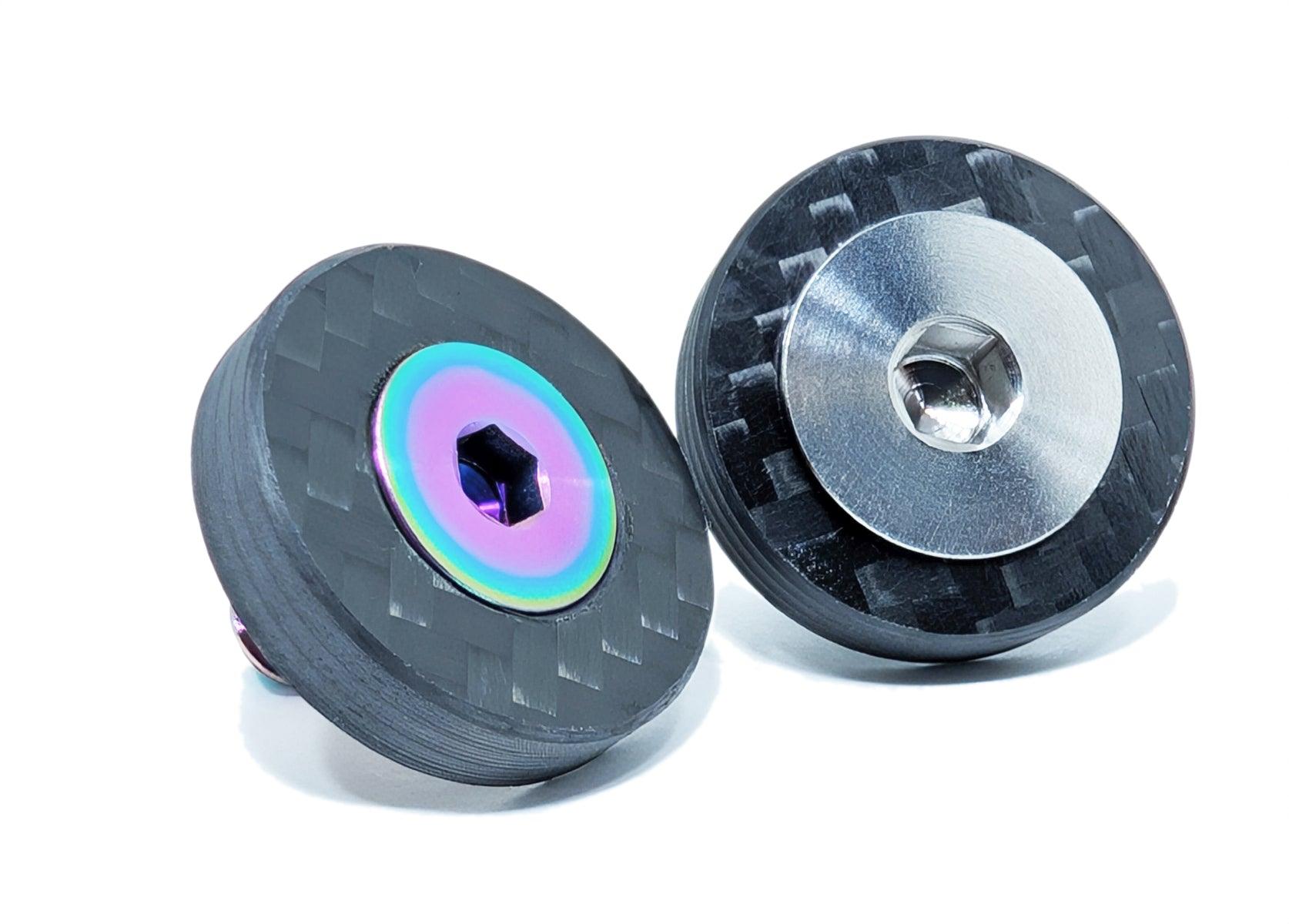 ZSPEC Carbon-Fiber Dress-Up Washers (Carbon-Weave Style), Sold Per Each, Great for automotive or other projects - compatible with DIN 7991 FHSC fasteners.
