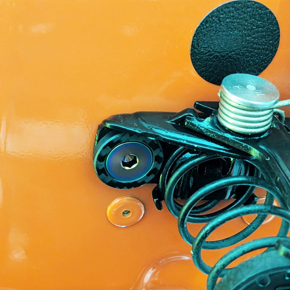 ZSPEC Carbon-Fiber Dress-Up Washers (Carbon-Weave Style), Sold Per Each, Great for automotive or other projects - compatible with DIN 7991 FHSC fasteners.