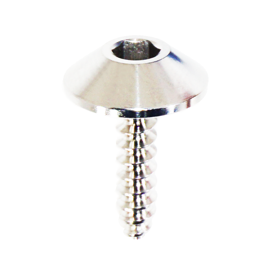 ZSPEC Interior Overhead Trim Fastener for 2018+ Jeep JLU Wrangler, Titanium - Dress Up Bolts Hardware by ZSPEC Design LLC