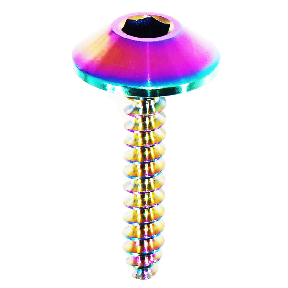 ZSPEC Angled Coarse M5x25mm Fastener, Titanium Grade-5, Sold per Each
Lightweight, non-corrosive titanium materials. Utilizes M4 hex key for installation