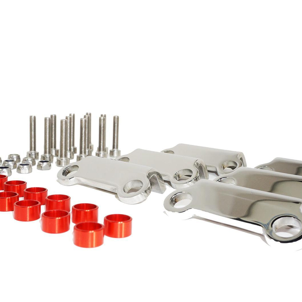ZSPEC Polished Stainless Coil Brackets Kit (no Z), 90-99 Nissan Z32 300zx - ZSPEC Design LLC - Hardware Fasteners - 300zx, Fastener Kit, nissan, z32 - zspecdesign.com