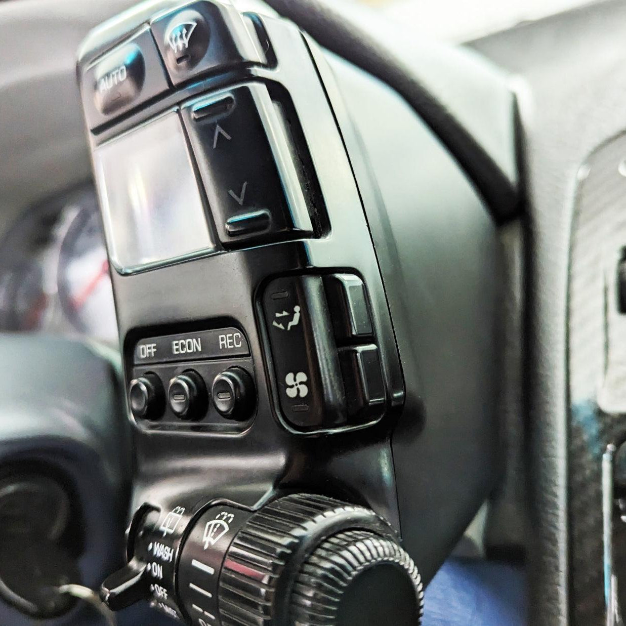 ZSPEC 300zx Z32 Mounting POD - RH (Right-Side) for Climate Controls, Sold Per Each - ZSPEC Design LLC - Hardware Fasteners - 300zx, 300zx pods, lhd, nissan, repro, z32, z32 pod - zspecdesign.com