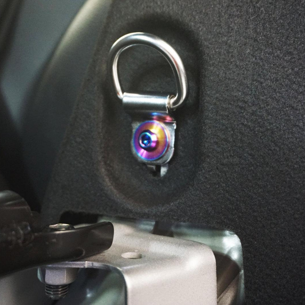 ZSPEC Trunk-Area Fastener Kit for the GR Corolla, Hinges/Struts/Latch/Tie-Down Hooks, Titanium - ZSPEC Design LLC - Hardware Fasteners - corolla, corolla gr, Fastener Kit, gr, toyota, Trunk Kit - zspecdesign.com