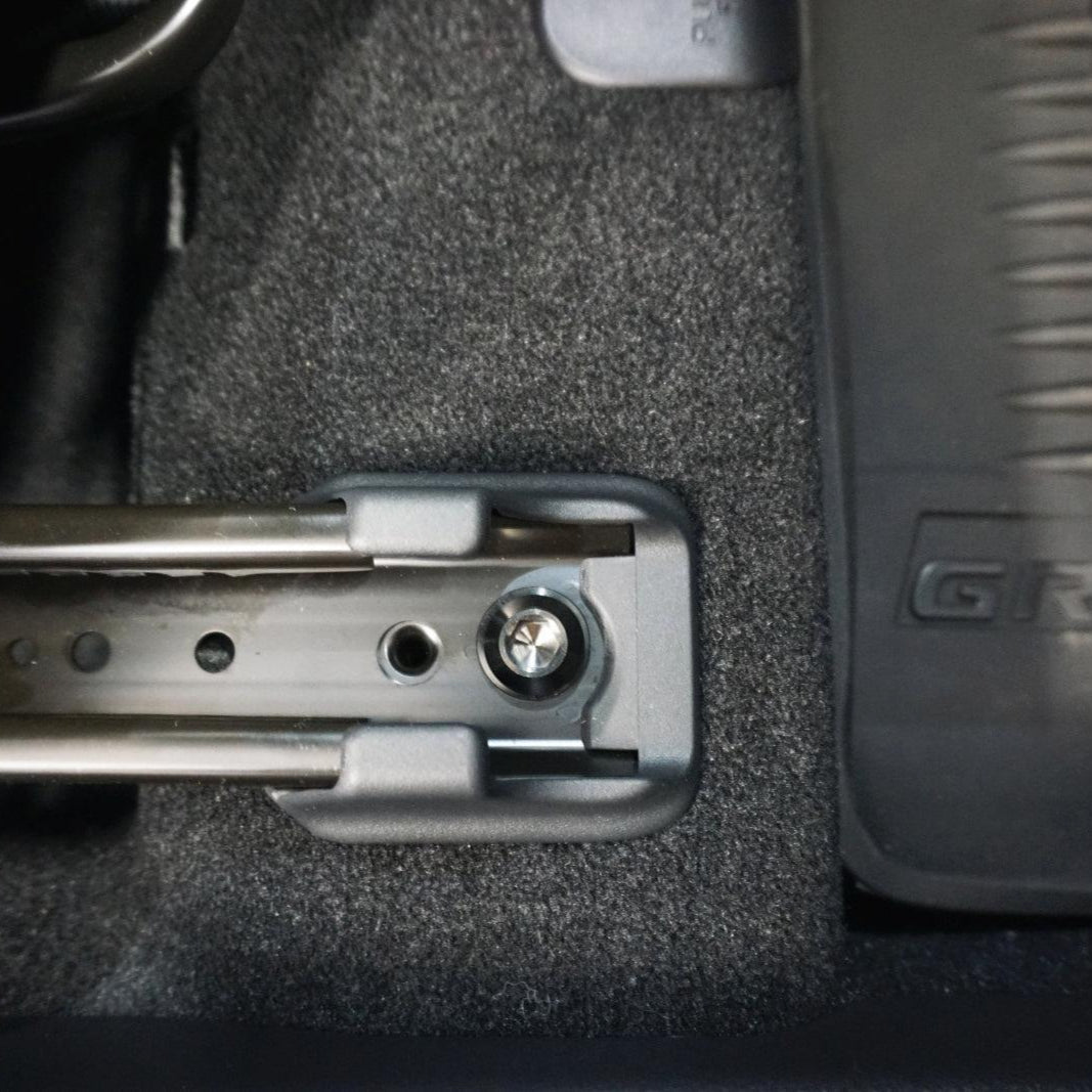 ZSPEC Seat-Rails Dress Up Fastener Kit for the GR Corolla, Front-Bolts, Titanium - ZSPEC Design LLC - Hardware Fasteners - corolla, corolla gr, Fastener Kit, gr, Seat, toyota - zspecdesign.com