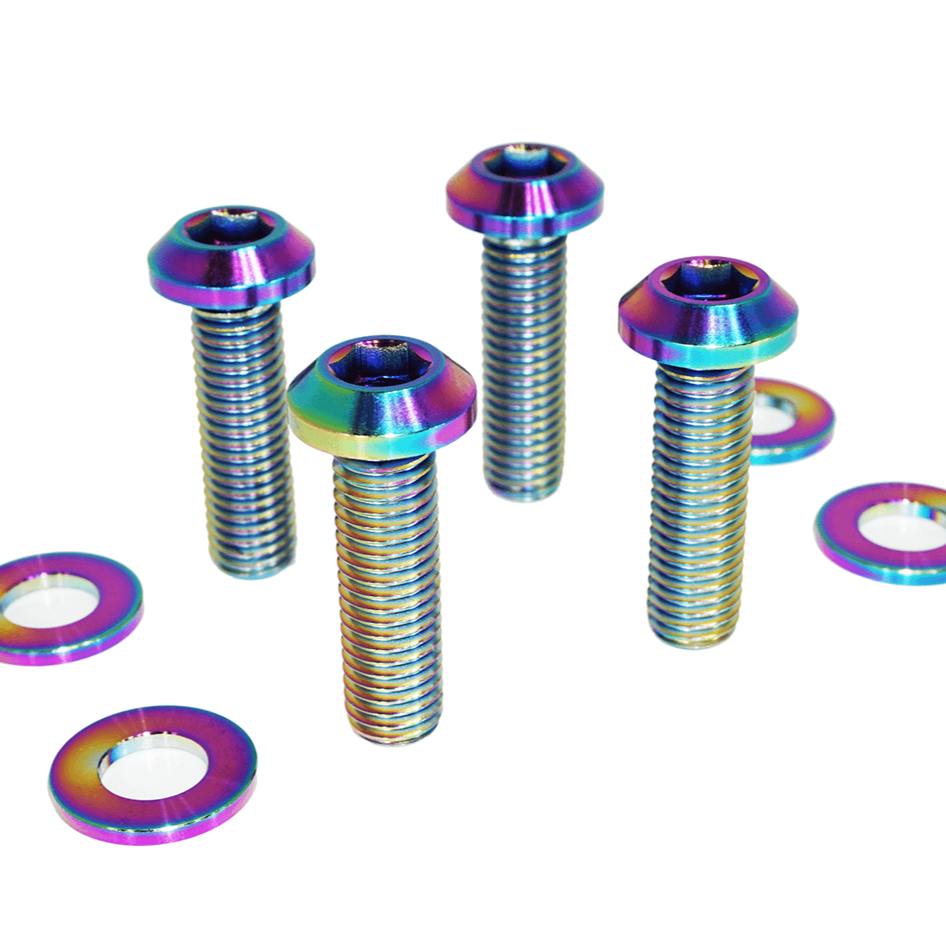 ZSPEC Front Strut Cross-Braces Fasteners for '20+ Toyota Supra MKV GR A90, Titanium - ZSPEC Design LLC - Hardware Fasteners - a90, Fastener Kit, gr, mkv, supra, toyota - zspecdesign.com